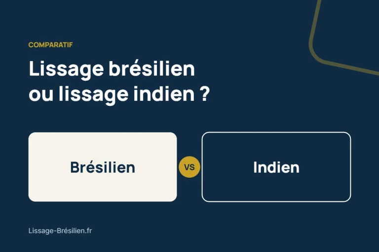 Comparatif lissage brésilien ou lissage indien